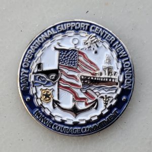 NAVY OPERATIONAL SUPPORT CENTER NEW LONDON - MEDALLION