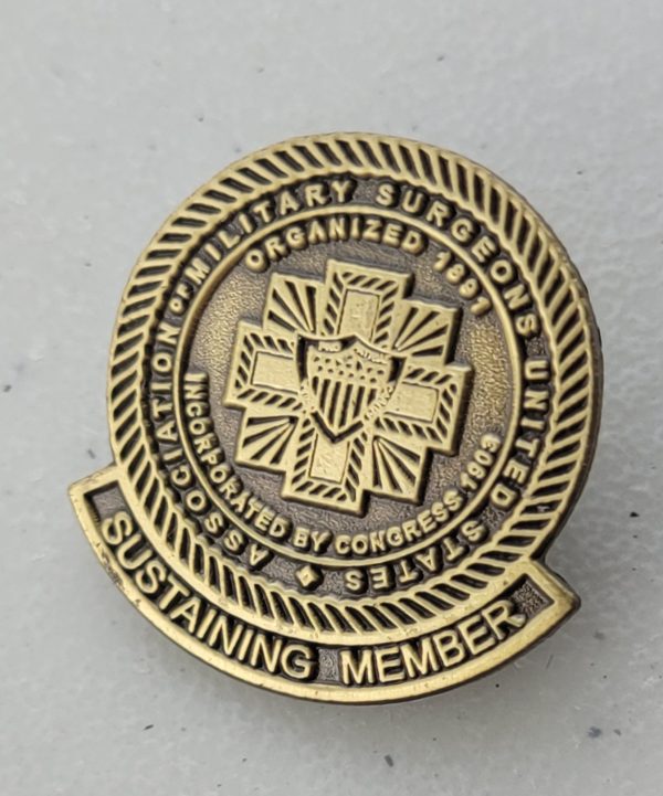 ASSOCIATION OF MILITARY SURGEONS UNITED STATES - Lapel Pin