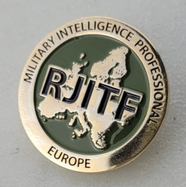 MILITARY INTELLIGENCE PROFESSIONAL - EUROPE - Lapel Pin