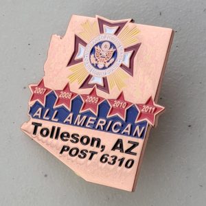 VFW - POST 6310 - ALL AMERICAN - 2007-2011 - Lapel Pin