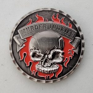 MURDER JUNKIES - Challenge Coin