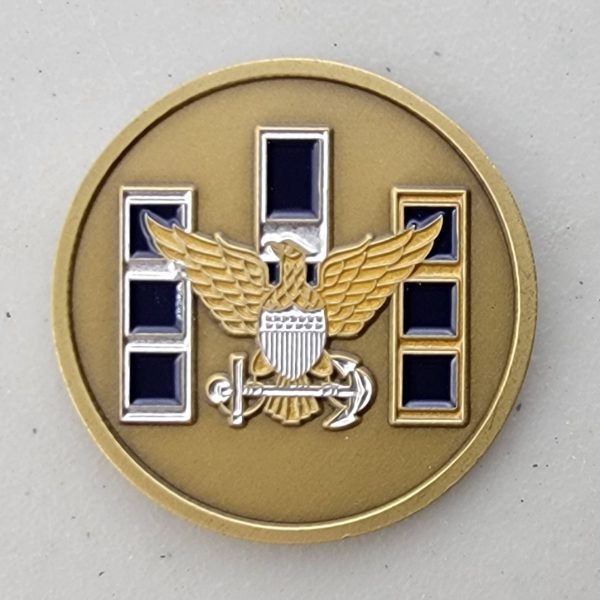 USCG - CHIEF WARRANT OFFICERS ASSOCIATION - Challenge Coin - Image 2
