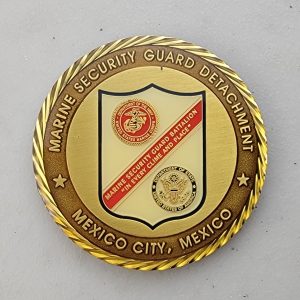 MARINE SECURITY GUARD DETACHMENT - MEXICO CITY, MEXICO - Challenge Coin