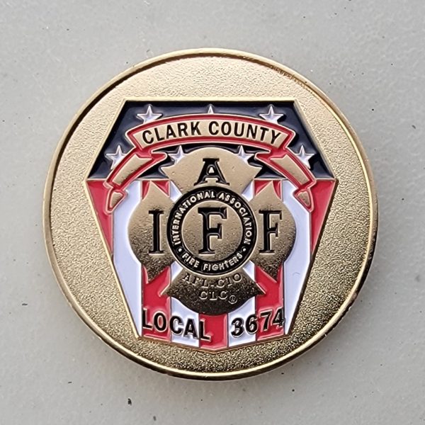 CLARK COUNTY, WA - FIRE DISTRICT - Challenge Coin