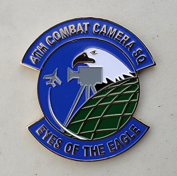 4TH COMBAT CAMERA SQ - CLOSURE - Challenge Coin