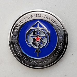 RAPID CAPABILITIES OFFICE - WHITE - Challenge Coin