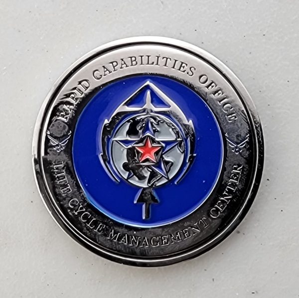 RAPID CAPABILITIES OFFICE - WHITE - Challenge Coin