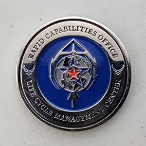 RAPID CAPABILITIES OFFICE - GLOW IN THE DARK - Challenge Coin