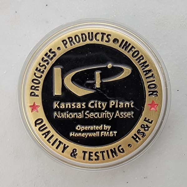 KANSAS CITY PLANT - NATIONAL SECURITY ASSET - Challenge Coin - Image 2
