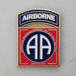 AIRBORNE - ISAF - Challenge Coin