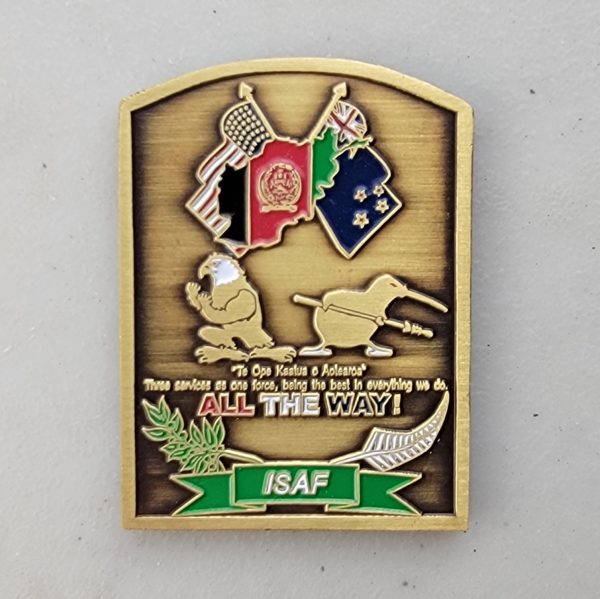 AIRBORNE - DESERT COLORS - ISAF - Challenge Coin - Image 2