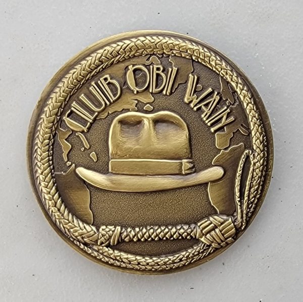 CLUB OBI WAN - ANTIQUE GOLD - Challenge Coin