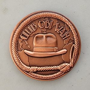 CLUB OBI WAN - ANTIQUE COPPER - Challenge Coin