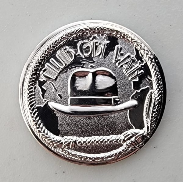 CLUB OBI WAN - SHINY SILVER - Challenge Coin