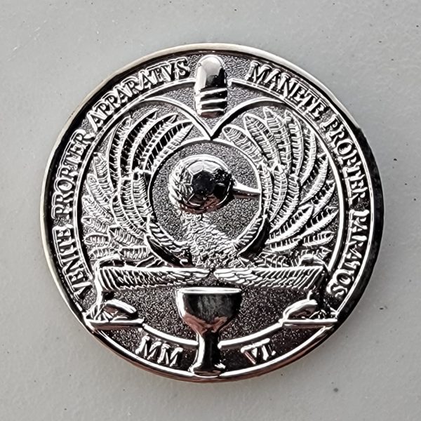 CLUB OBI WAN - SHINY SILVER - Challenge Coin - Image 2