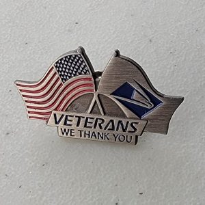 UNITED STATES POST OFFICE - VETRANS - Lapel Pin