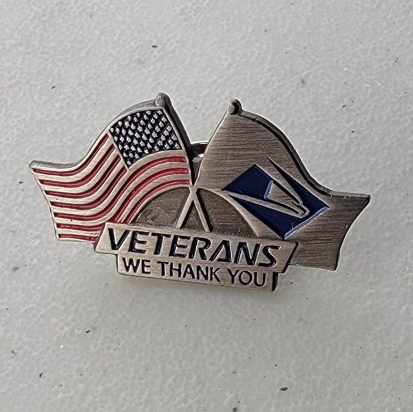 UNITED STATES POST OFFICE - VETRANS - Lapel Pin