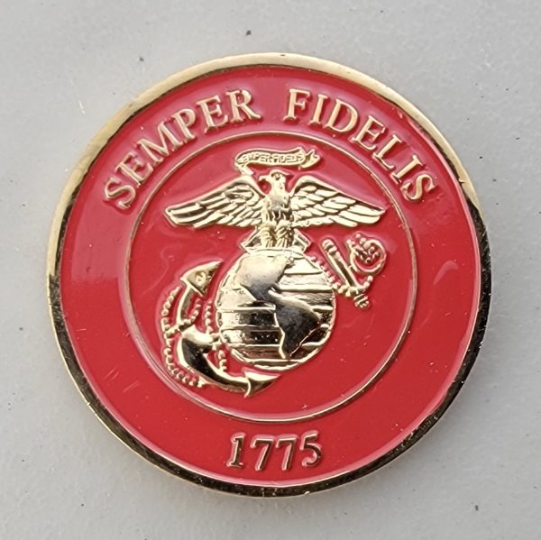 UNITED STATES MARINE CORPS - Challenge Coin - Image 2