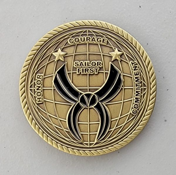 JUNIOR PETTY OFFICER ASSOCIATION -Challenge Coin - Image 2