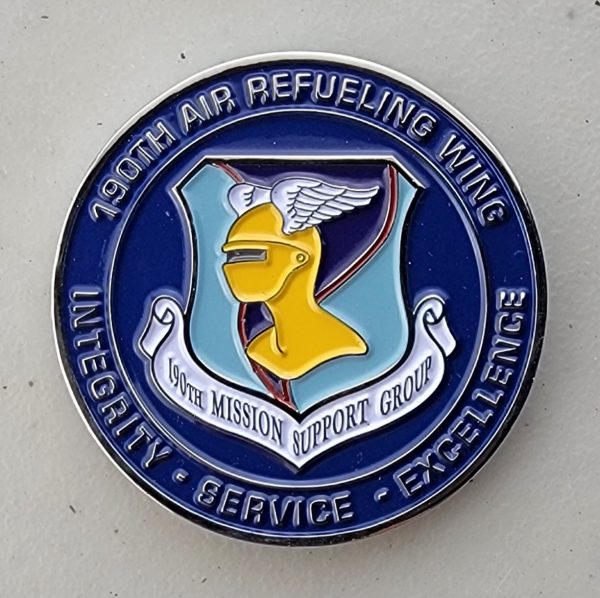 190TH AIR REFUELING WING - Challenge Coin