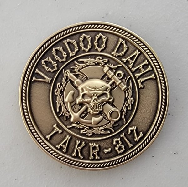 VOODOO DAHL - USNS DAHL T-AKR 312 - Challenge Coin