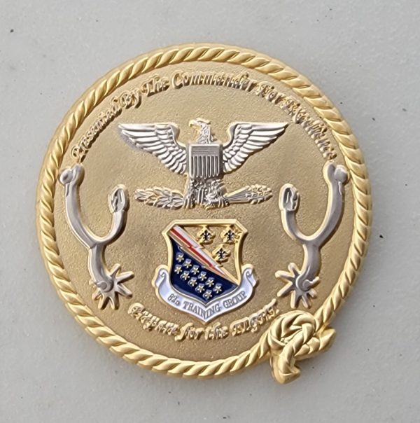 82d TRAINING GROUP - Challenge Coin - Image 2