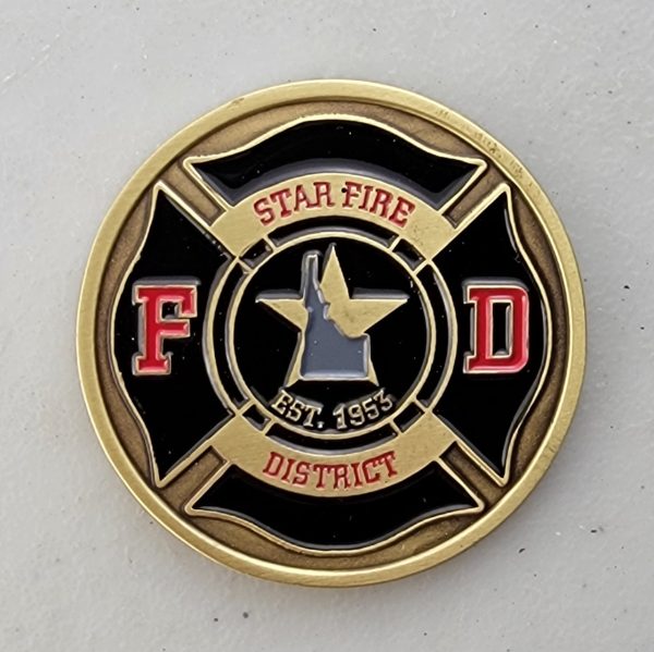 STAR FIRE DISTRICT - Challenge Coin