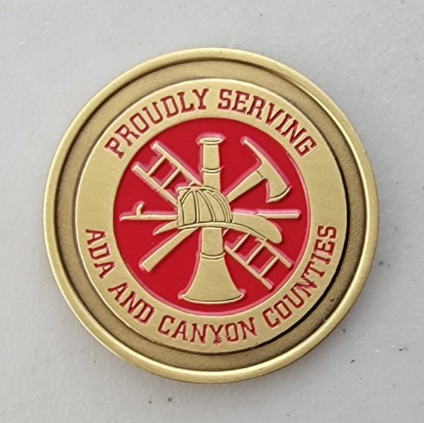 STAR FIRE DISTRICT - Challenge Coin - Image 2