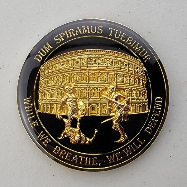 MARINE SECURITY GUARD DETACHMENT - ROME, ITALY - Challenge Coin