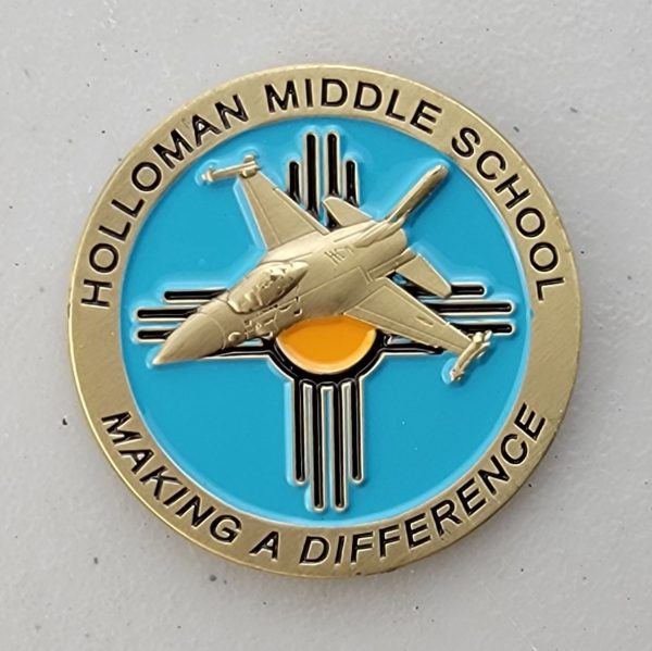 HOLLOMAN MIDDLE SCHOOL - Challenge Coin