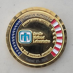 SNL - EMOPS - 2008 - Challenge Coin