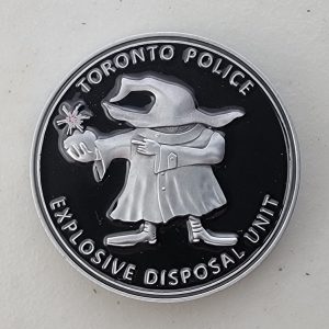 TORONTO POLICE - EXPLOSIVE DISPOSAL UNIT - Challenge Coin