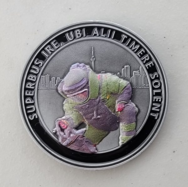 TORONTO POLICE - EXPLOSIVE DISPOSAL UNIT - Challenge Coin - Image 2