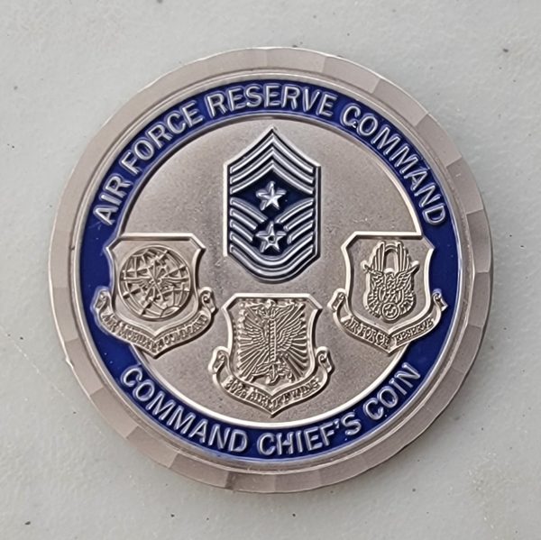 302d AIRLIFT WING - COMMAND CHIEF - Challenge Coin