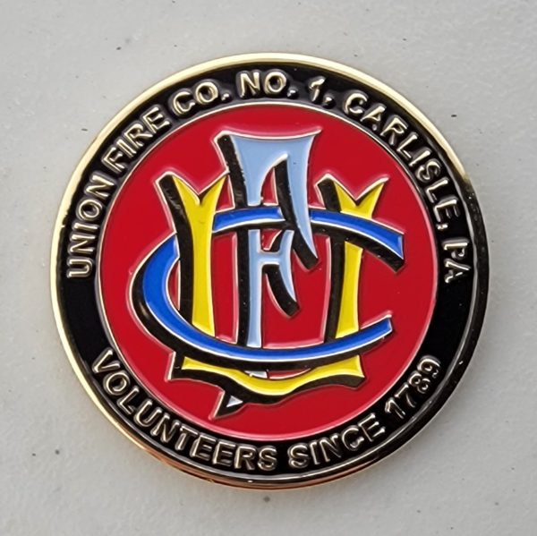 UNION FIRE CO. NO. 1 CARLISLE, PA - Challenge Coin