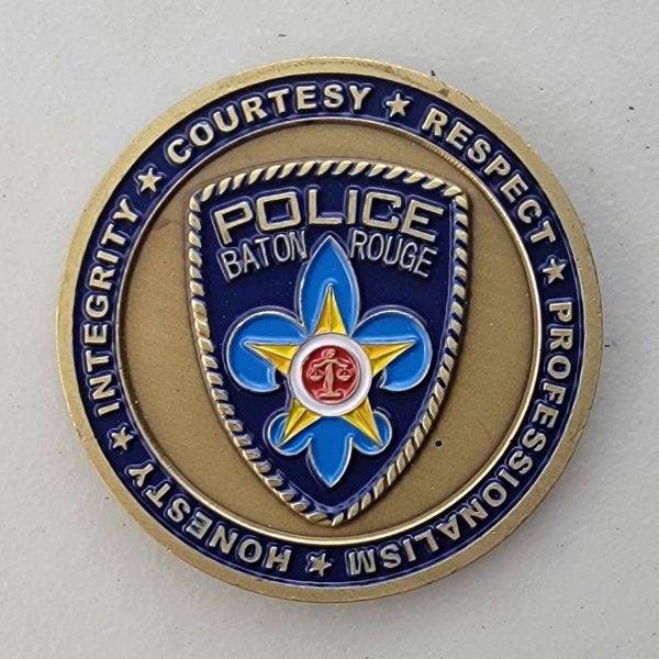 BATON ROUGE POLICE - Challenge Coin