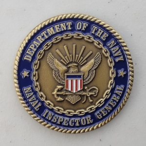 NAVAL INSPECTOR GENERAL - 3 STAR - Challenge Coin