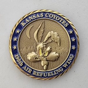 190th AIR REFUELING WING - Challenge Coin