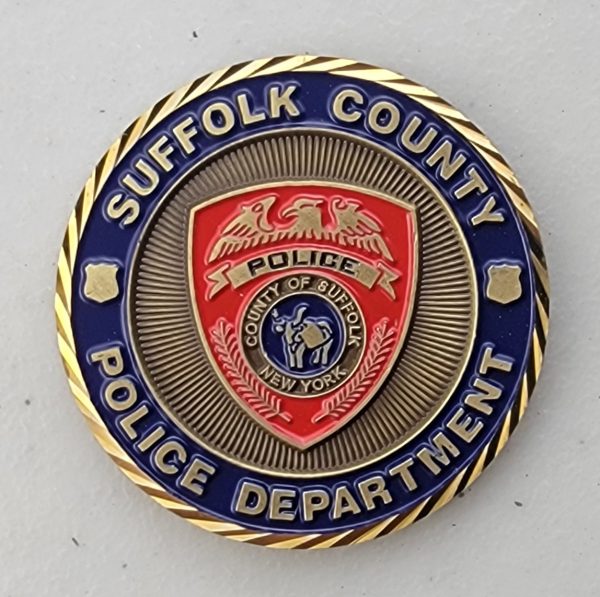 SUFFOLK COUNTY POLICE DEPARTMENT - HPB - Challenge Coin - Image 2