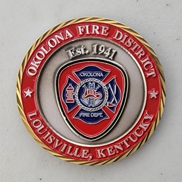 OKLAHOMA FIRE DEPT. - Challenge Coin