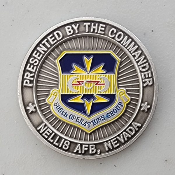 505th OPERATIONS GROUP - Challenge Coin