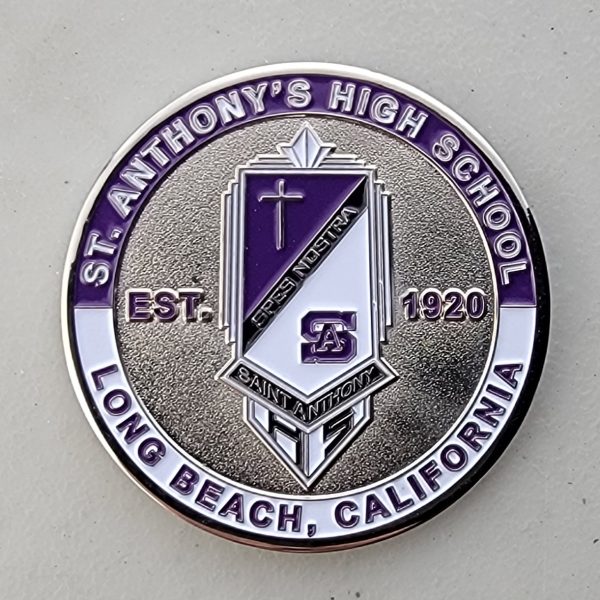ST. ANTHONY'S HIGH SCHOOL - Challenge Coin