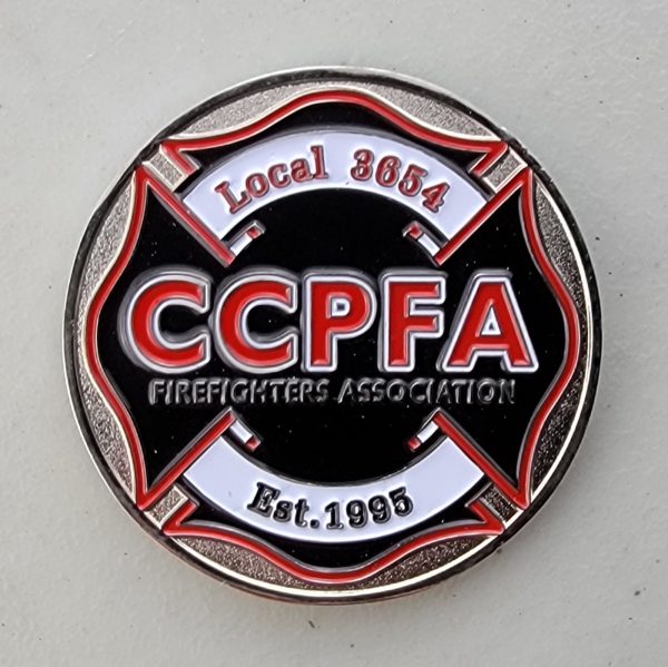 CATHEDRAL CITY PROFESSIONAL FIREFIGHTERS - Challenge Coin