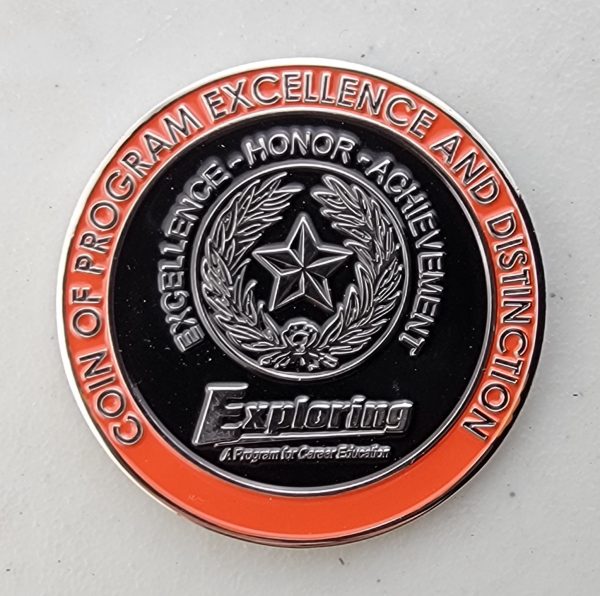 EXPLORING - TEXAS - Challenge Coin - Image 2