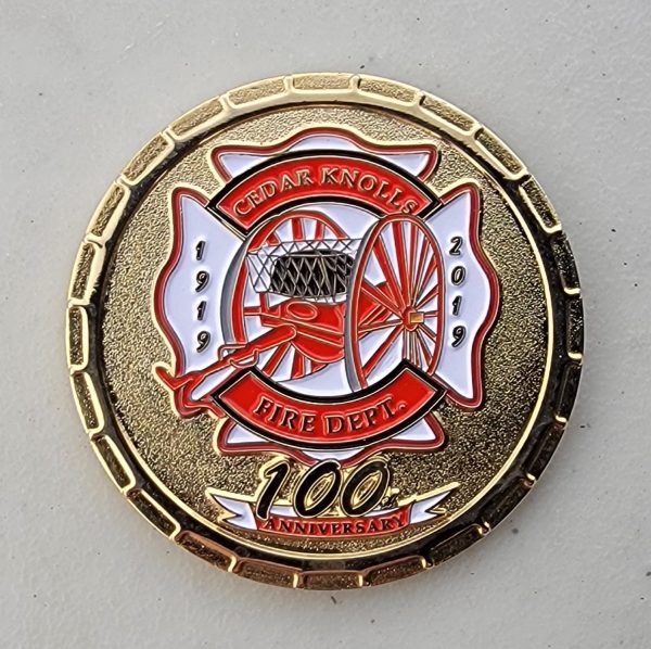 CEDAR KNOLLS FIRE DEPT. - Challenge Coin
