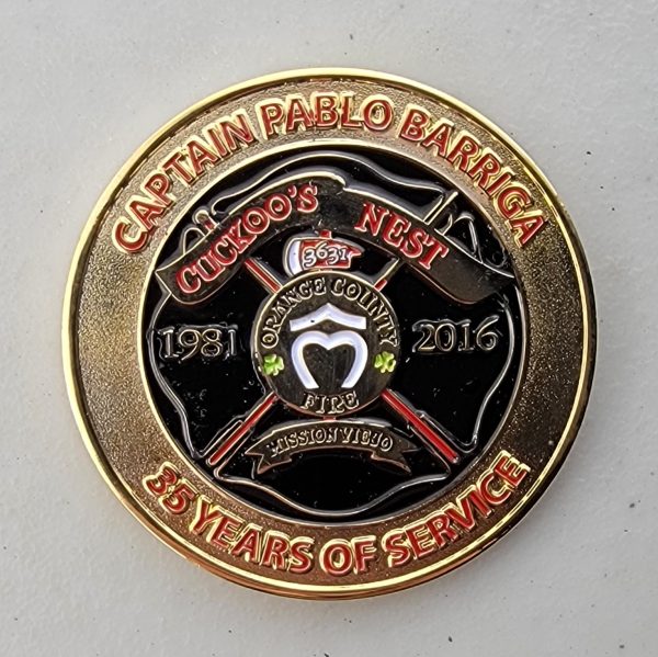 ORANGE COUNTY FIRE AUTHORITY - Challenge Coin - Image 2