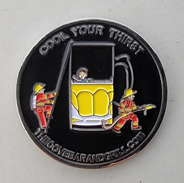 THE COVE BAR & GRILL - Challenge Coin - Image 2