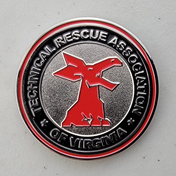 TECHNICAL RESCUE ASSCOCIATION OF VIRGINIA - Challenge Coin
