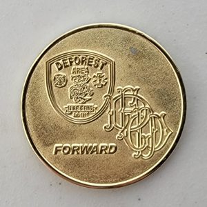 DEFOREST POLICE - Challenge Coin