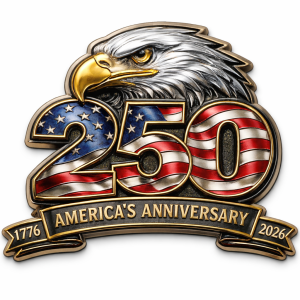 AMERICA'S ANNIVERSARY - 250 - Lapel Pin